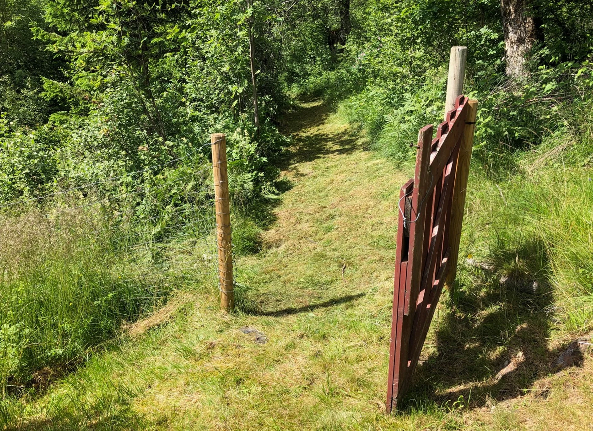 Tradisjonell norsk fjellhytte i Voss
